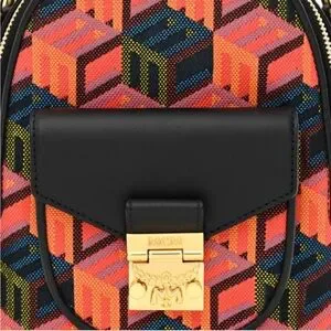 MCM Jaquard Cubic Monogram Rockstar X-Mini Tracy Backpack Multicolor MCM Jaquard Cubic Monogram Rockstar X-Mini Tracy Backpack  main image 3